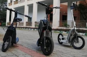 Evolution of the KIX electric scooter through multiple design iterations